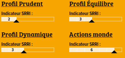 Profil de gestion / indicateur SRRI